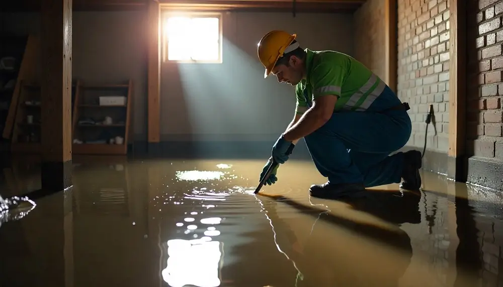 Professional water damage restoration services in Lake In The Hills, IL